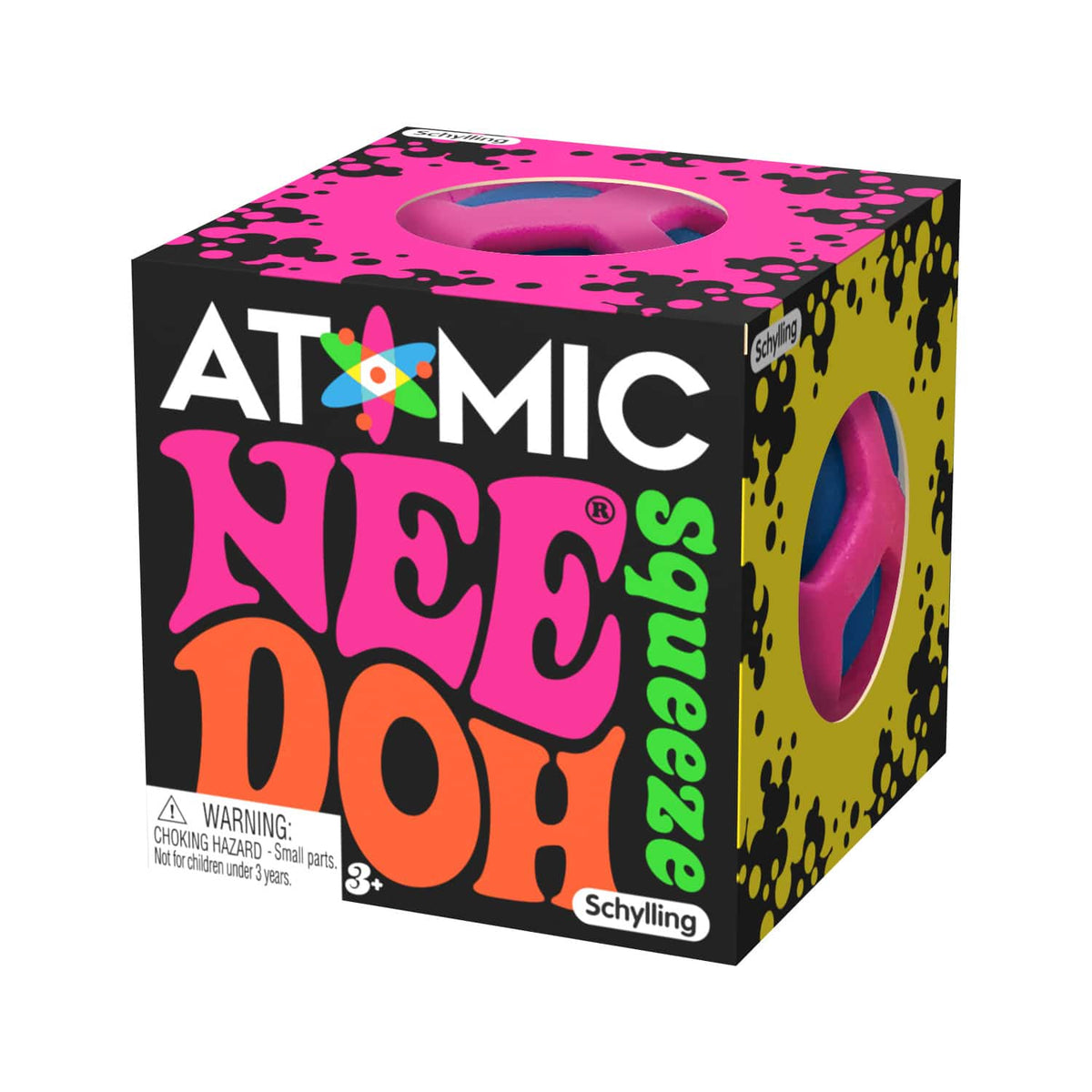 Atomic NeeDoh – genuine NeeDoh squishy fidget toy by Schylling, sold in Singapore