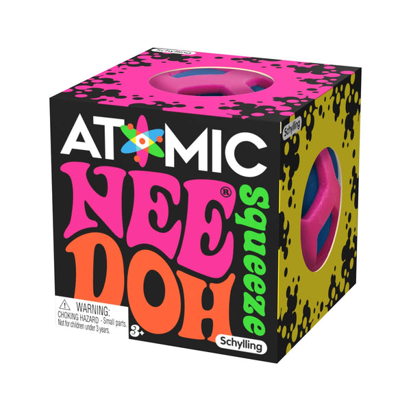 Atomic NeeDoh – genuine NeeDoh squishy fidget toy by Schylling, sold in Singapore