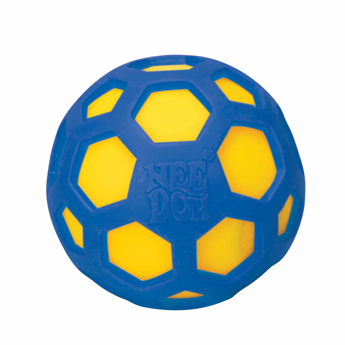 Atomic NeeDoh in blue and yellow – genuine NeeDoh sensory toy