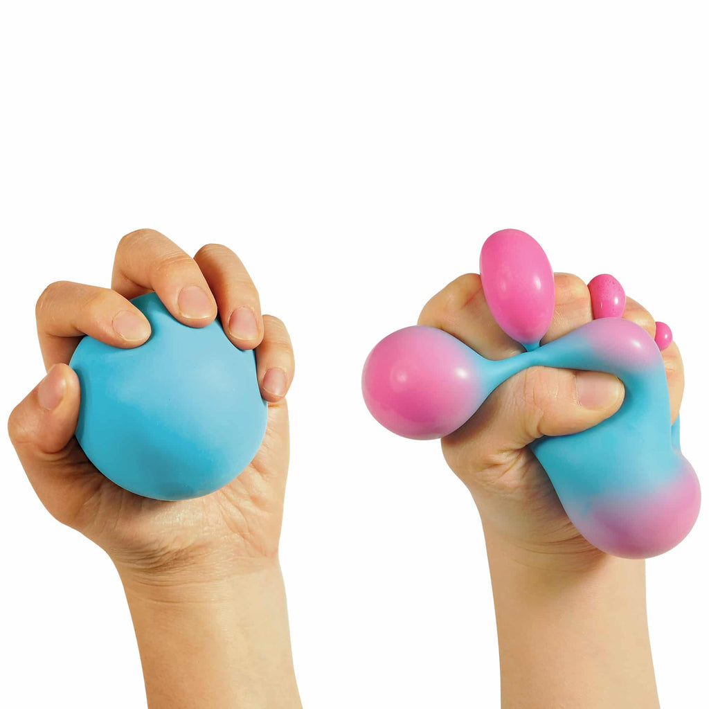Color Changing NeeDoh in blue and pink – genuine NeeDoh sensory toy