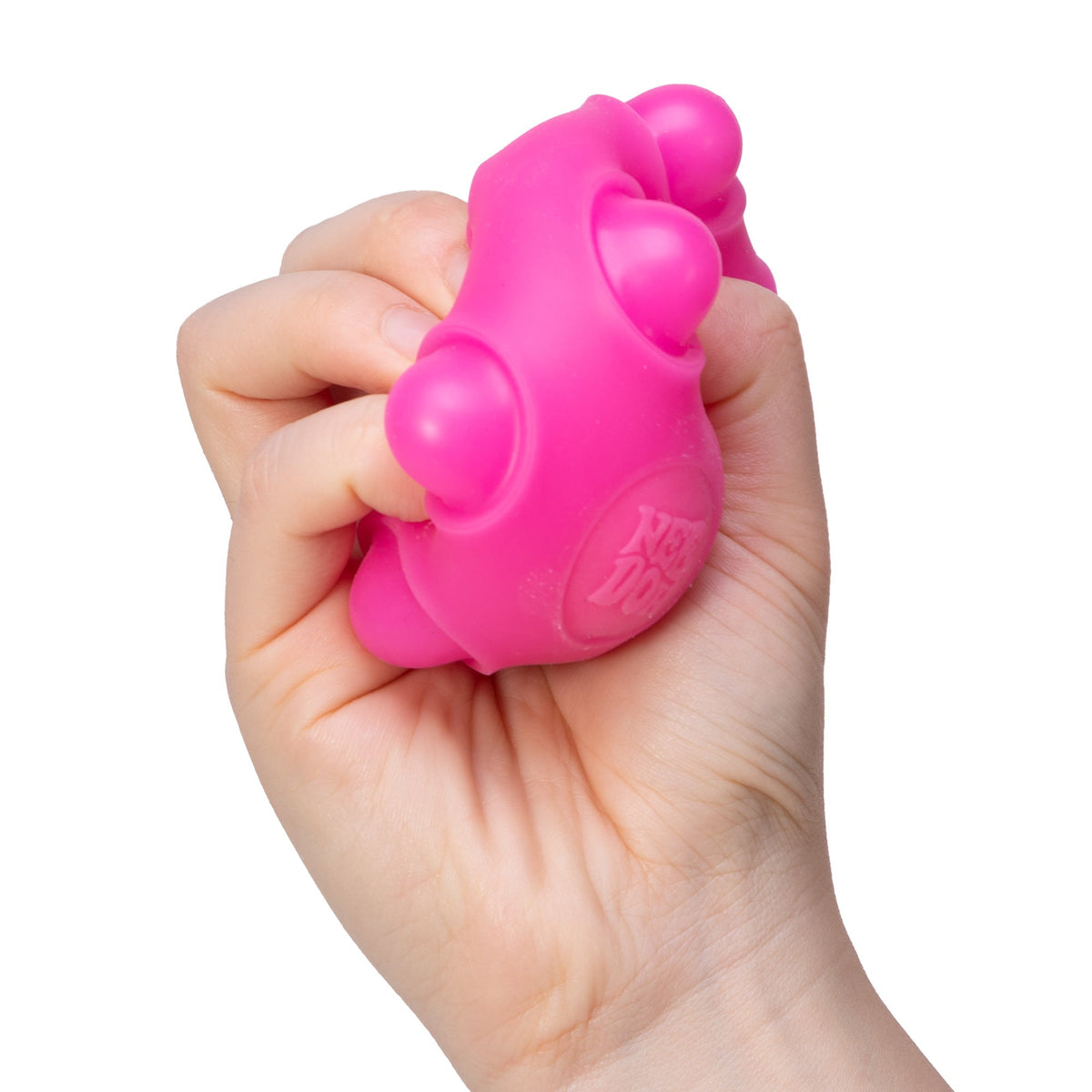 Happy Snappy NeeDoh in pink – genuine NeeDoh sensory toy