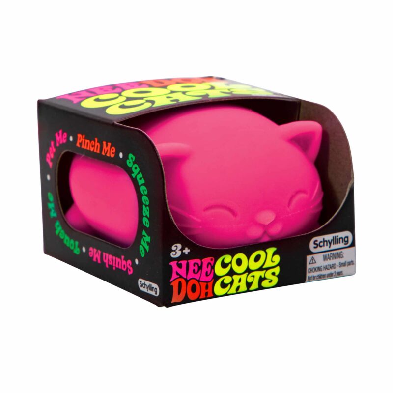 NeeDoh Cool Cats – genuine NeeDoh squishy fidget toy by Schylling, sold in Singapore