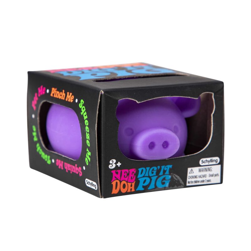 NeeDoh Dig It Pig – genuine NeeDoh sensory toy, view 6