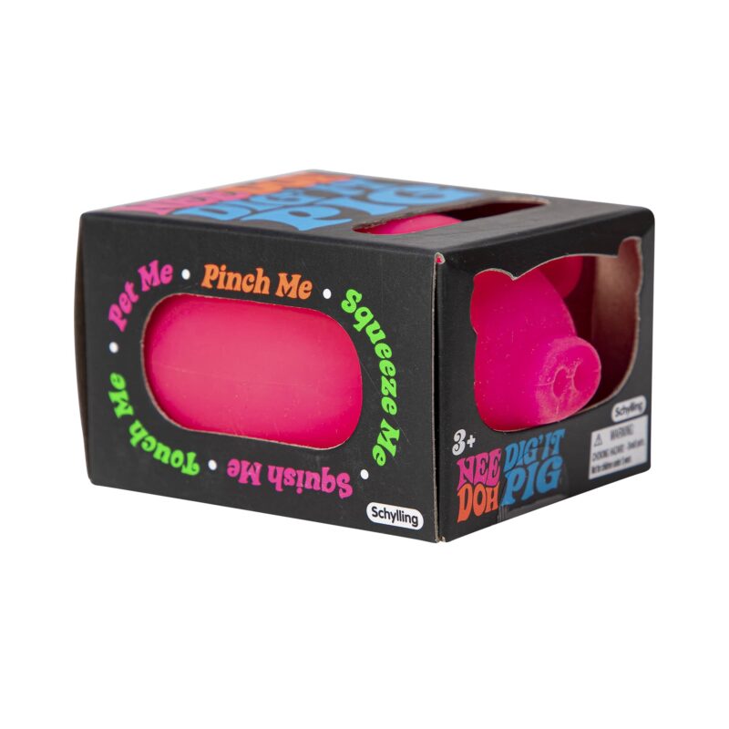 NeeDoh Dig It Pig – genuine NeeDoh sensory toy, view 4