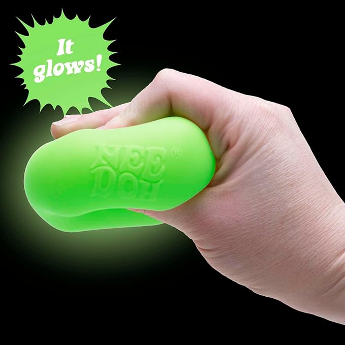 NeeDoh Glow Nice Cube – genuine NeeDoh sensory toy, view 2
