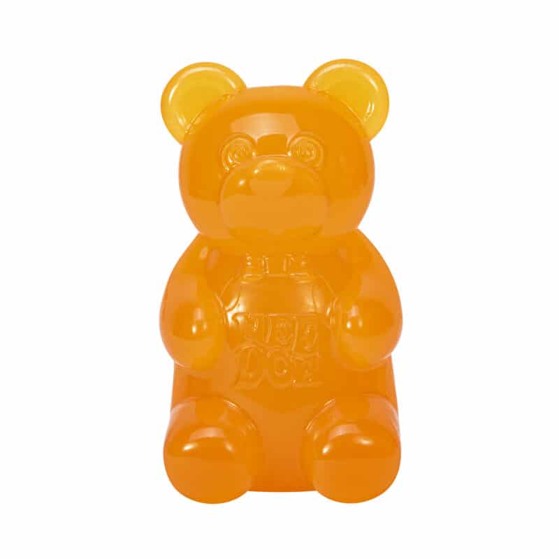 NeeDoh Gummy Bear in orange – genuine NeeDoh sensory toy