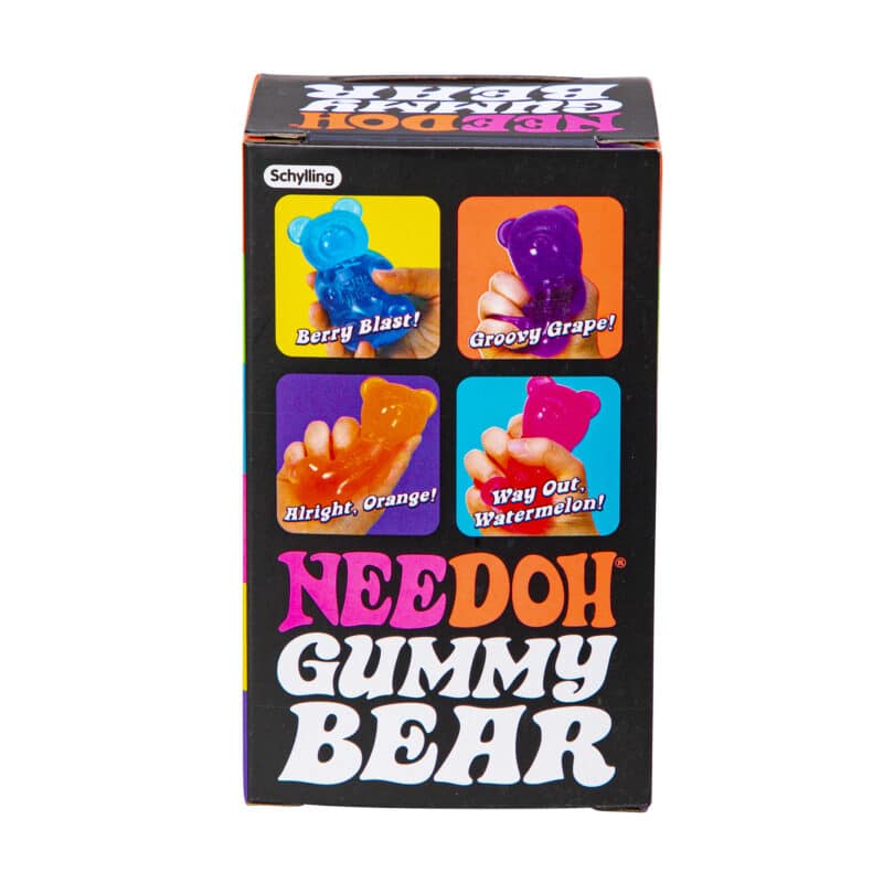 NeeDoh Gummy Bear in pink – genuine NeeDoh sensory toy