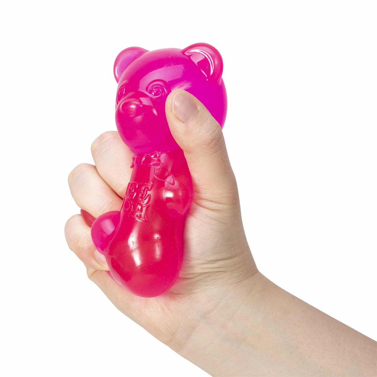 NeeDoh Gummy Bear in pink – genuine NeeDoh sensory toy