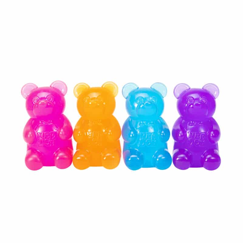 NeeDoh Gummy Bear in pink – genuine NeeDoh sensory toy