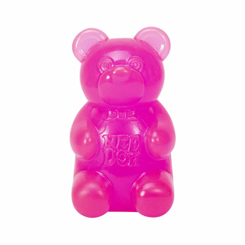 NeeDoh Gummy Bear in pink – genuine NeeDoh sensory toy