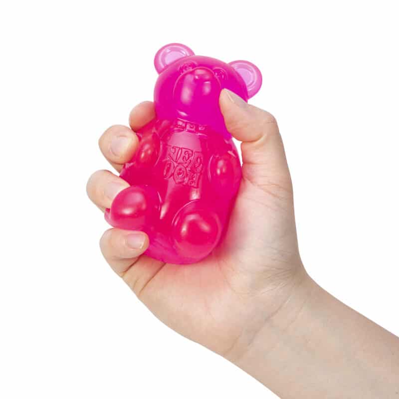 NeeDoh Gummy Bear in pink – genuine NeeDoh sensory toy