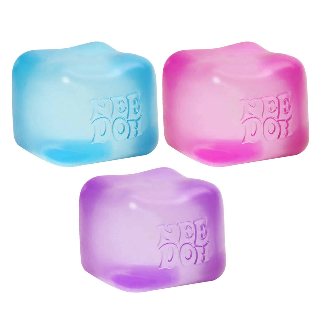 NeeDoh Nice Cube in purple – genuine NeeDoh sensory toy