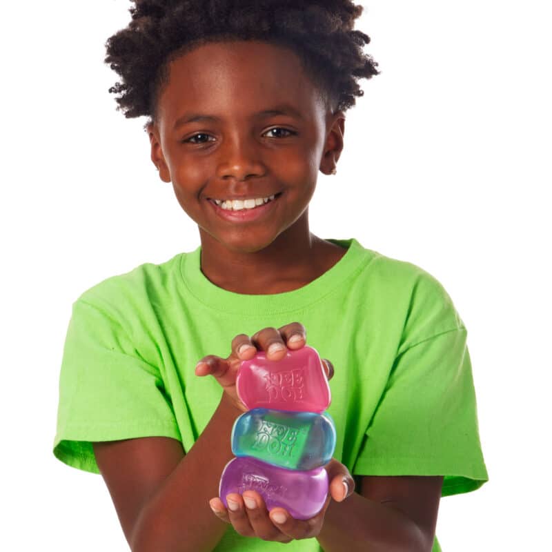 NeeDoh Nice Cube in purple – genuine NeeDoh sensory toy