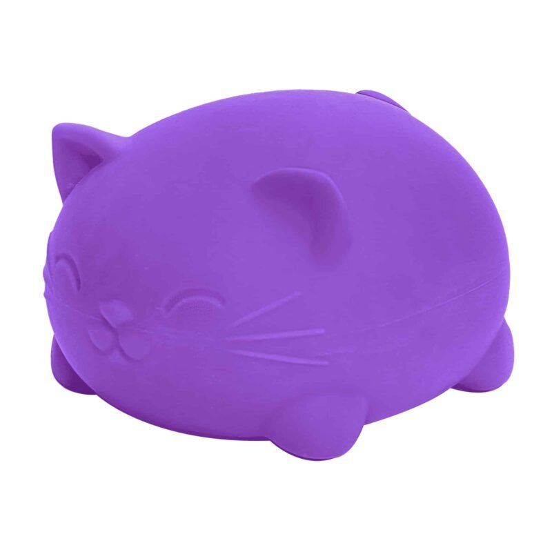 Super NeeDoh Cool Cats in purple – genuine NeeDoh sensory toy