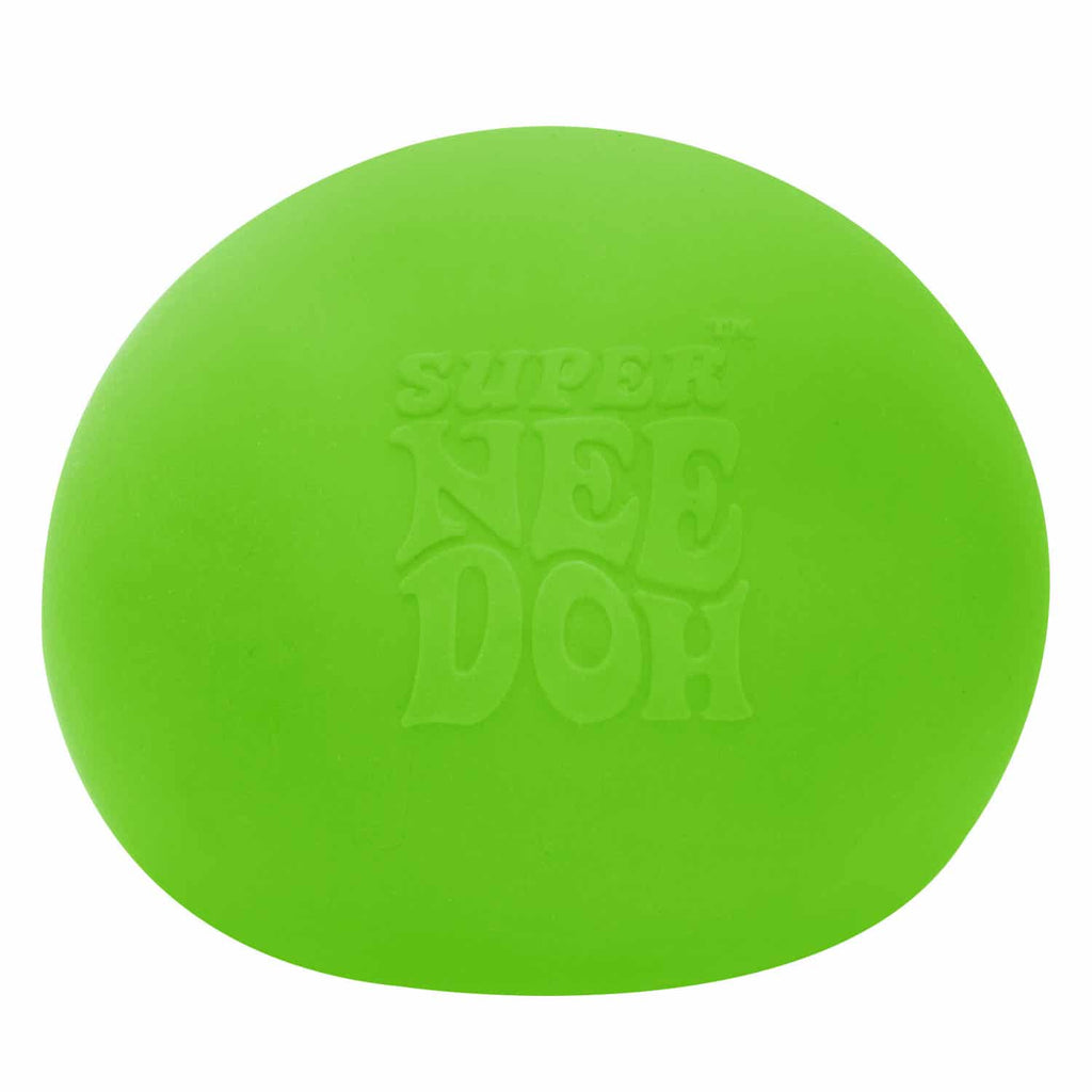 Super NeeDoh in green – genuine NeeDoh sensory toy